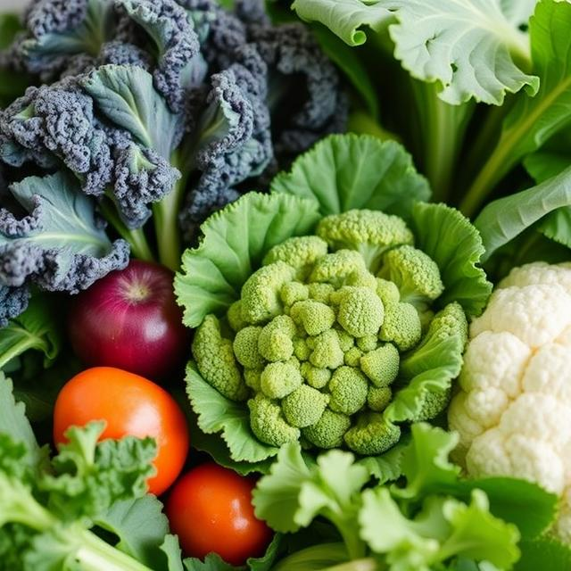 Dieta Detox 3 días: Verduras hoja verde espinacas kale y crucíferas brócoli coliflor