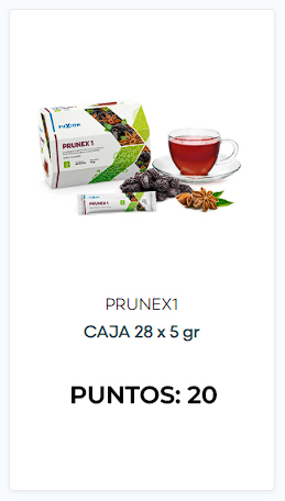Prunex 1 Fuxion Precio Argentina caja 28 unidades​